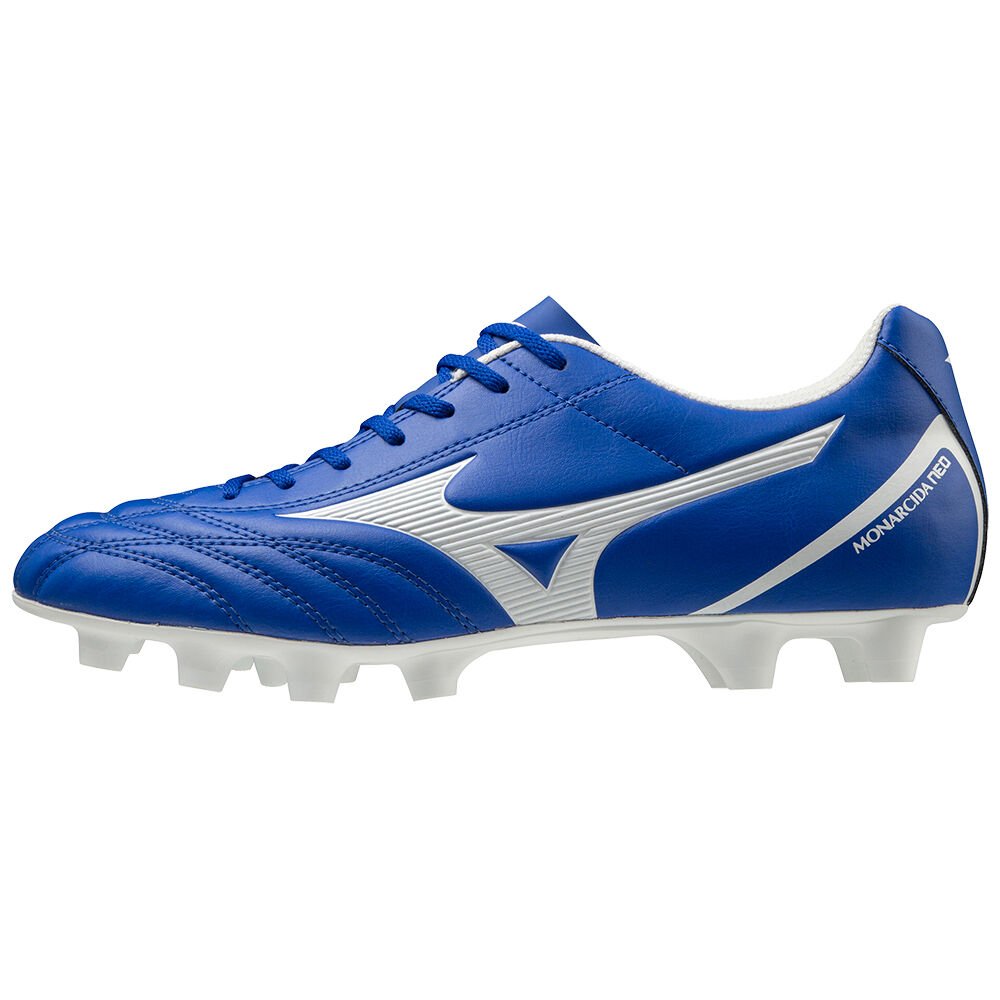 Chuteiras Mizuno Monarcida Neo Select - Mulher - Azuis/Branco - NIRPA5780